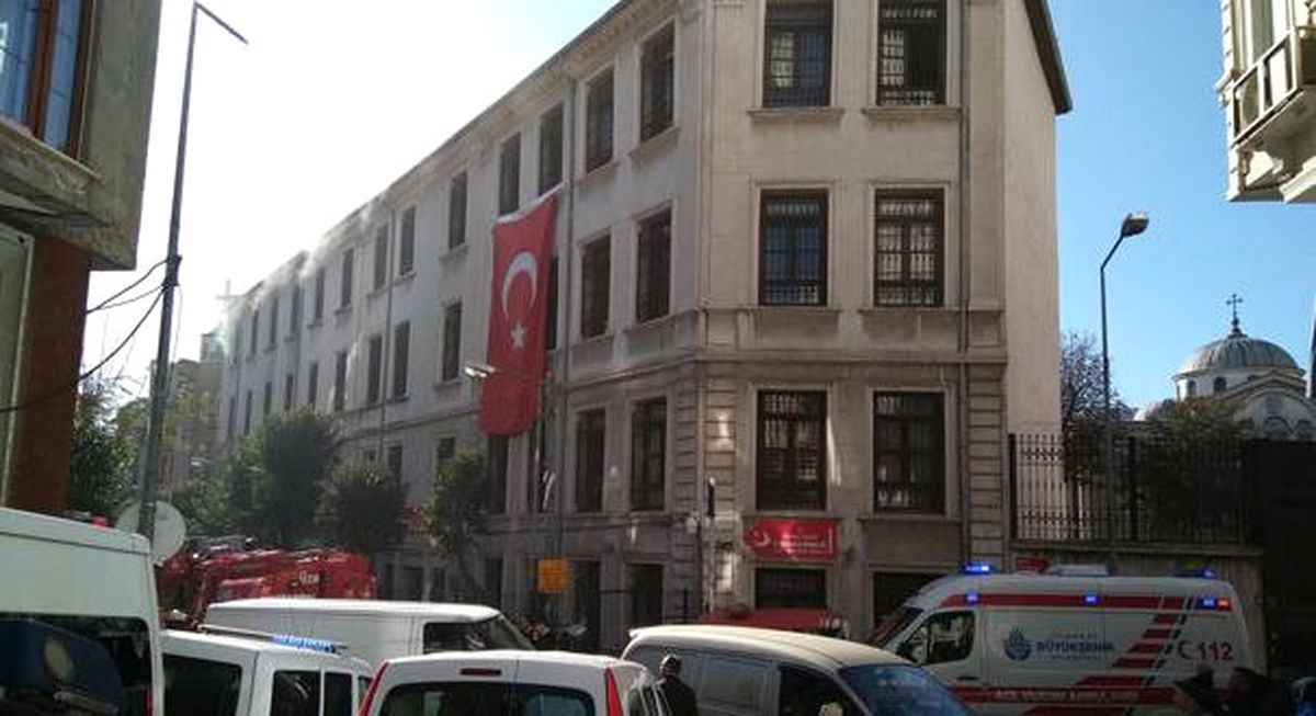Kumkapı Geri Gönderme Merkezindeki Yangın