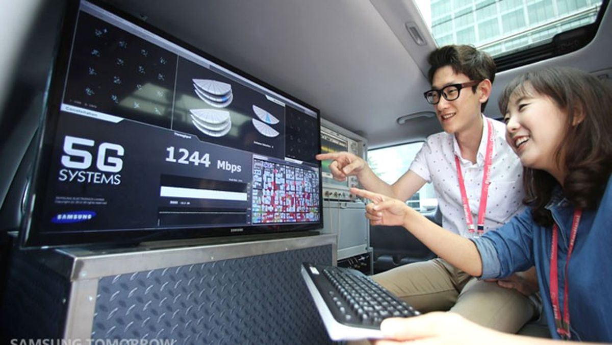 Samsung, 5g Denemesini Tamamladı