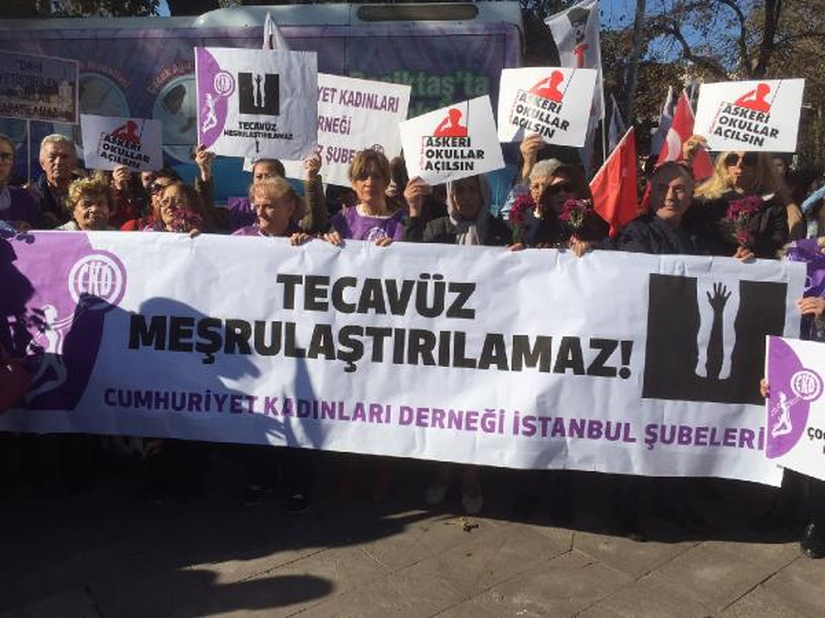 Sessiz Çığlık" Eyleminde Cinsel İstismar Protestosu