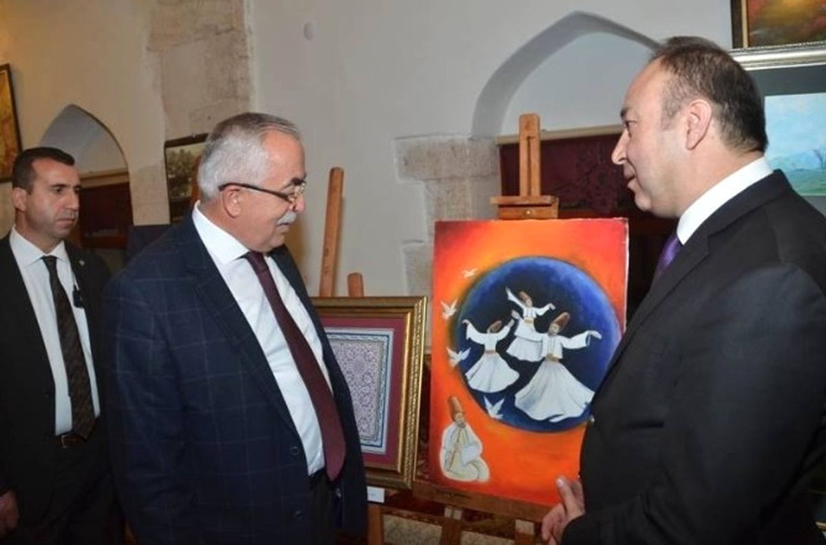 Sümbül Baba Zaviyesi\'nde Resim Sergisi Açıldı
