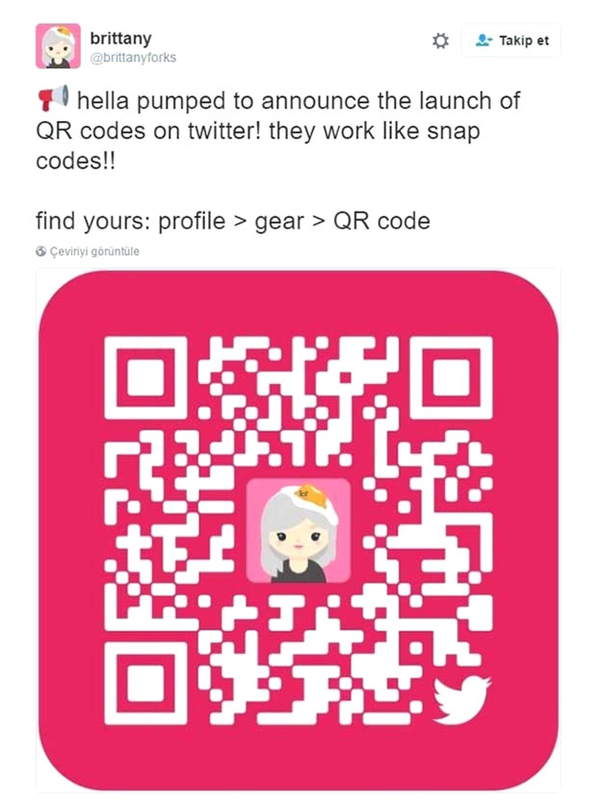 Twitter Kişiselleştirilmiş Qr Kod Özelliğini Devreye Aldı!