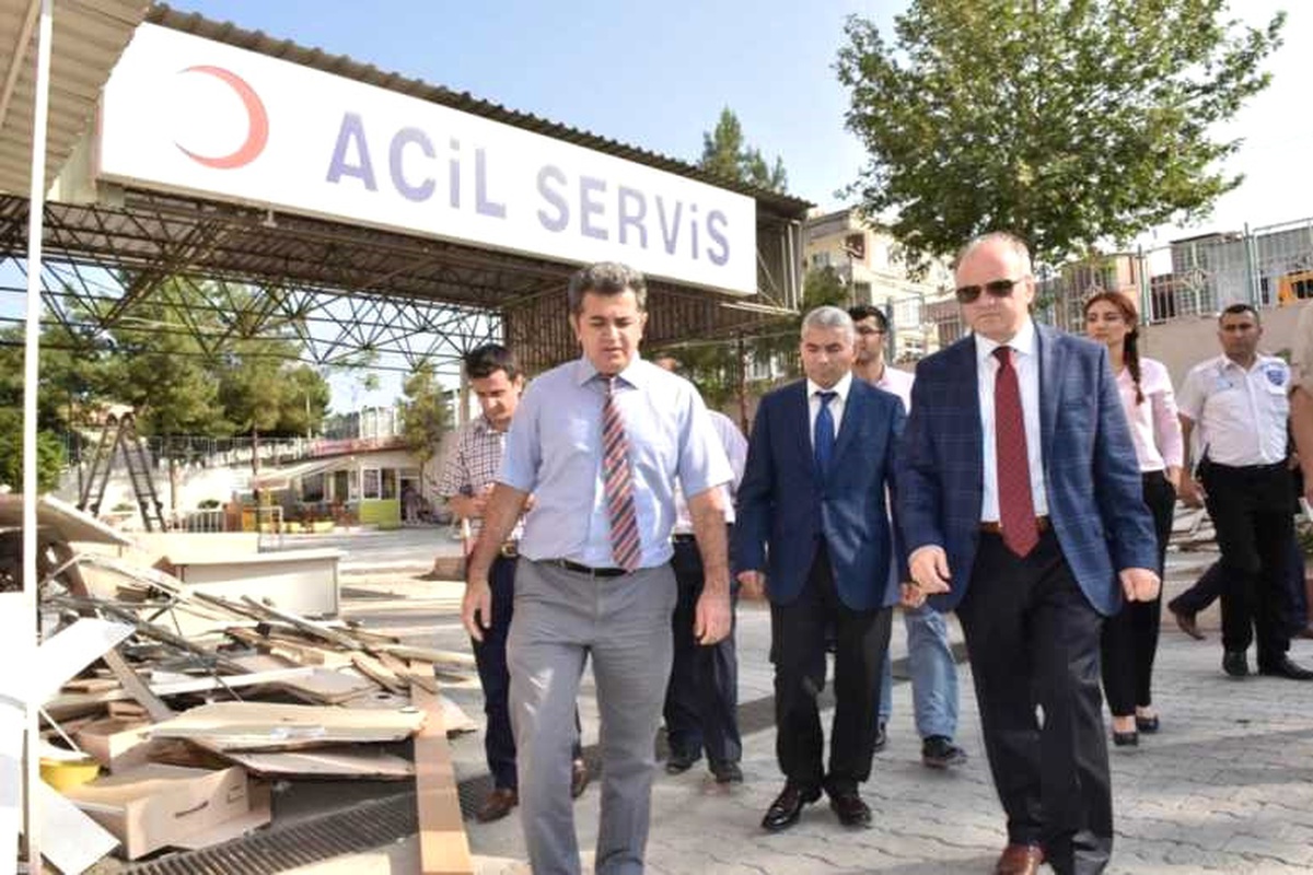 Vali Çakacak\'tan Mersin Şehir Hastanesine Ziyaret