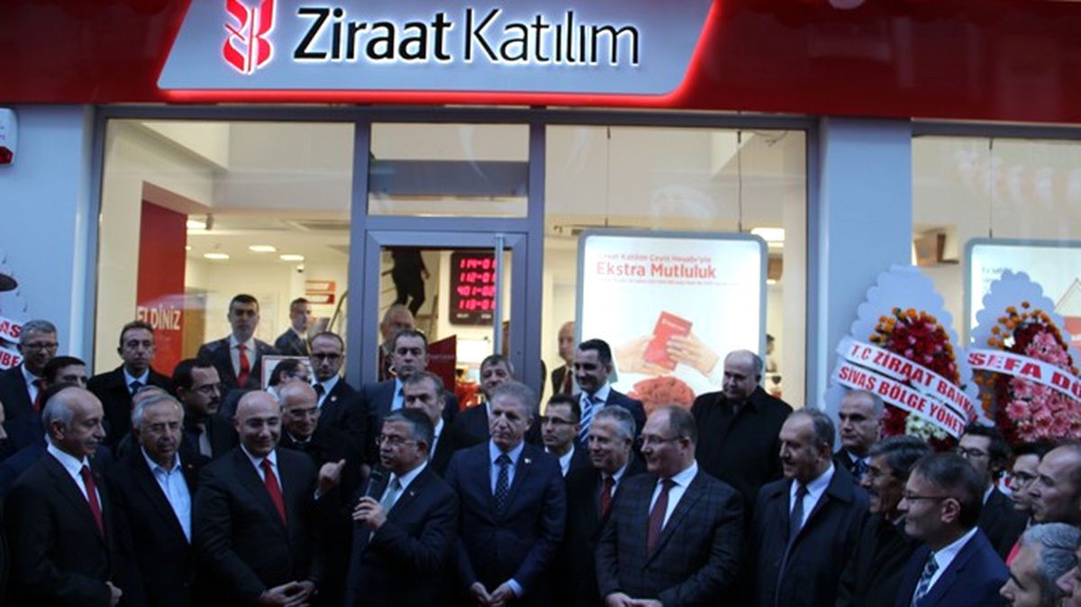 Ziraat Katılım 42. Şubesini Sivas\'ta Açtı