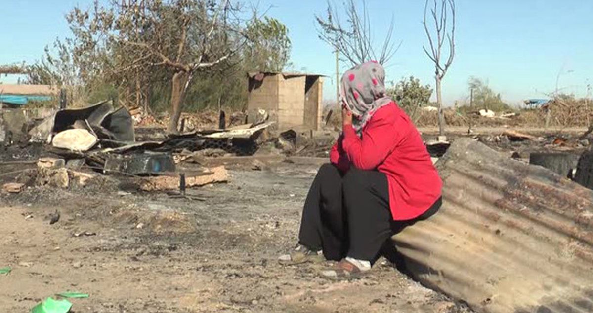 Çocuklarının Tek Fotoğrafı Yangında Kül Oldu