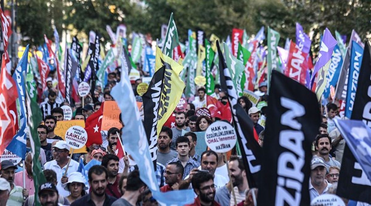 Dha İstanbul- Kartal\'da Miting (1)