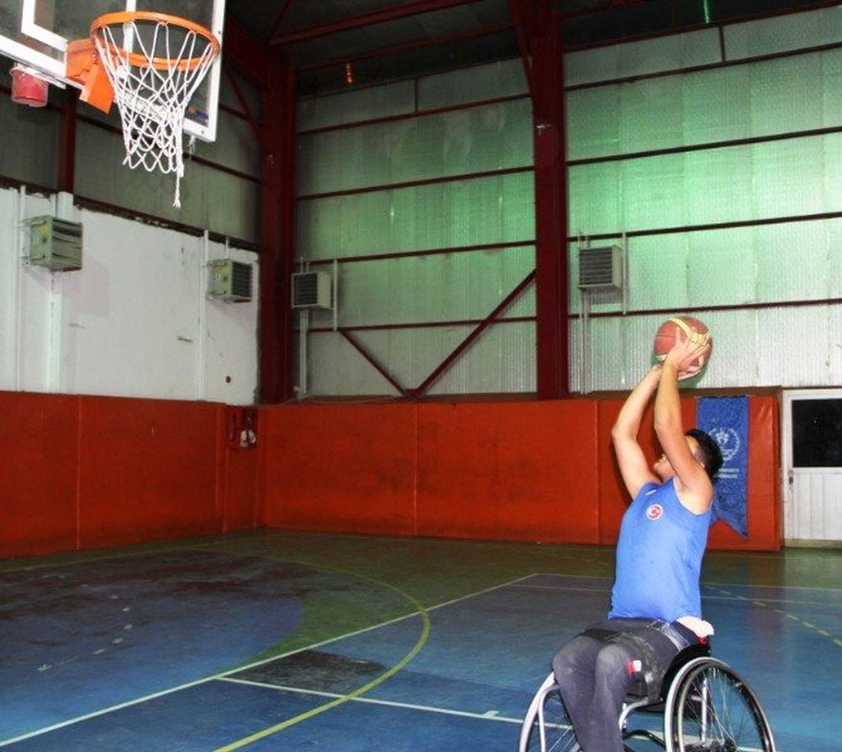Engellerine Basketbolla "Blok" Yaptılar