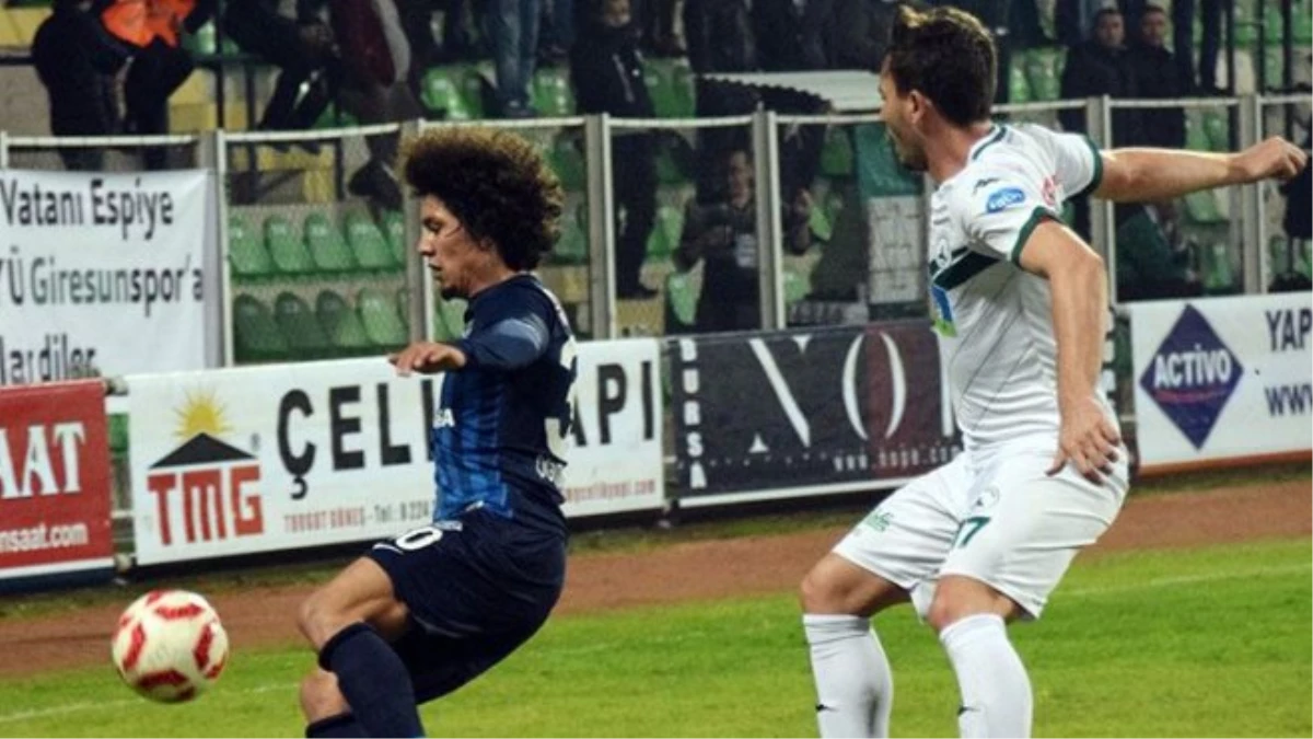 Giresunspor-Adana Demirspor: 1-1