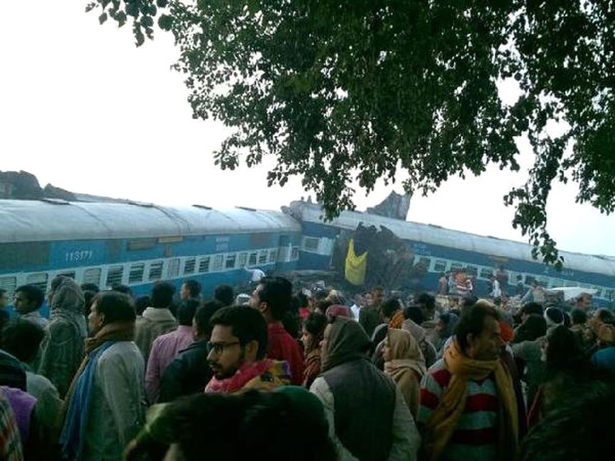 Hindistan'da Tren Kazası: En Az 90 Ölü
