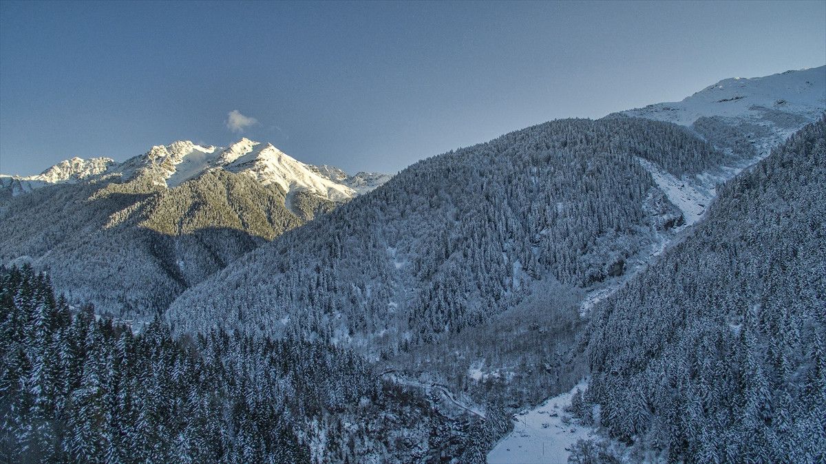 Rize\'de Kış
