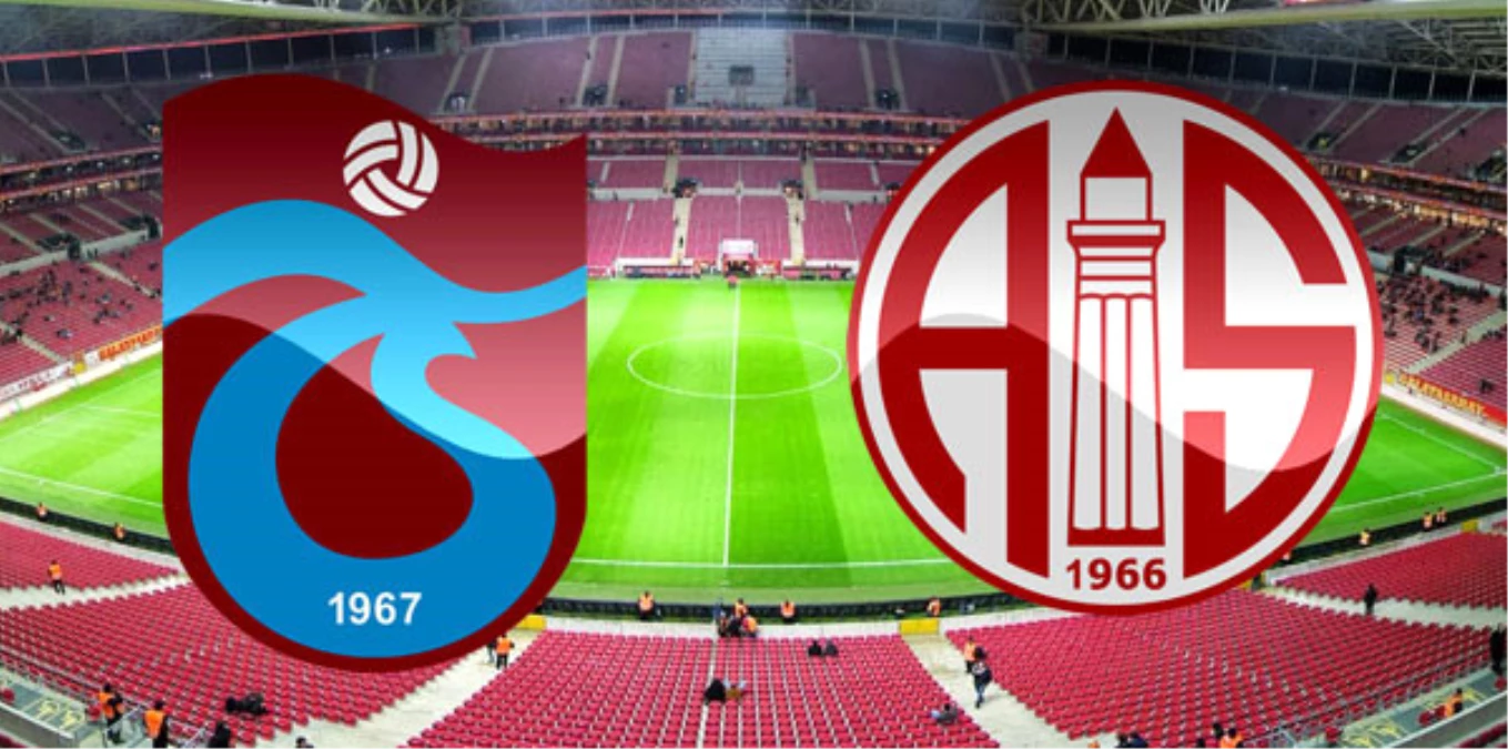 Trabzonspor ile Antalyaspor 41. Randevuda