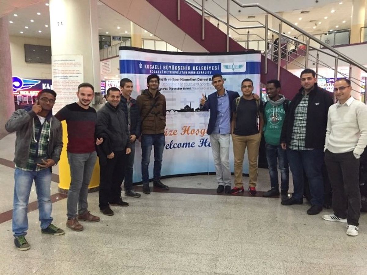 Uluslararası Öğrenci Birimi, Misafir Öğrencileri Otogarda Karşılıyor