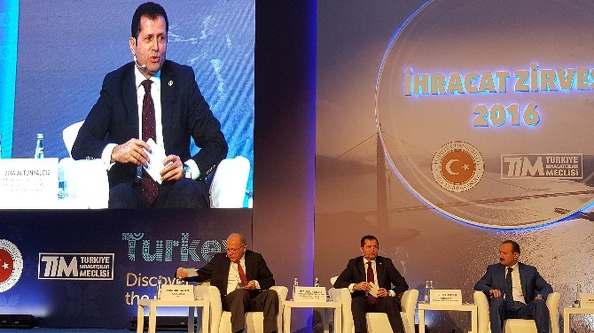Altunyaldız,2016 İhracat Zirves\'ne Katıldı