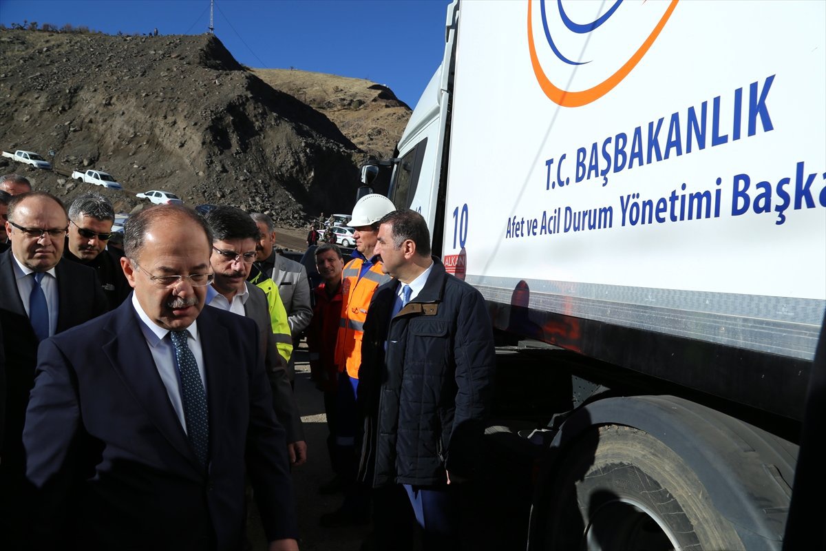 Bakan Akdağ, Siirt\'teki Maden Faciası Bölgesinde