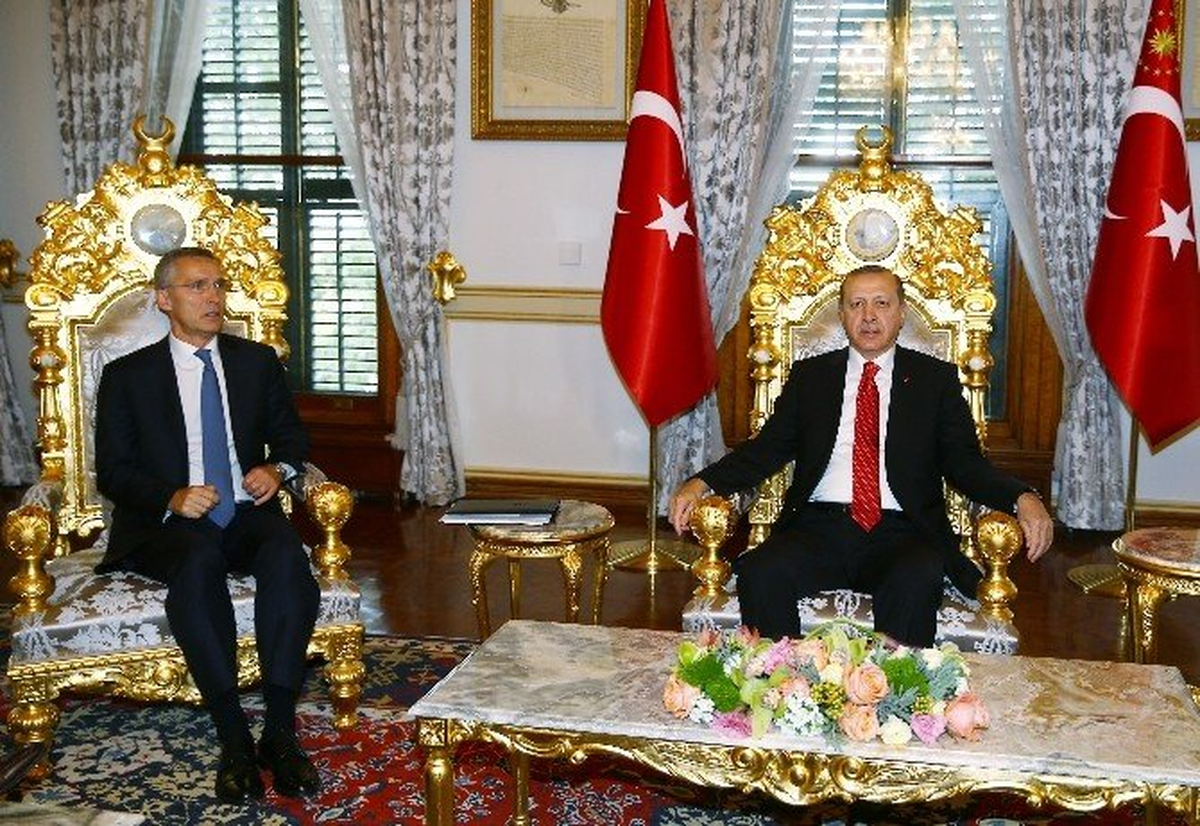 Cumhurbaşkanı Erdoğan, NATO Genel Sekreteri Stoltenberg\'i Kabul Etti