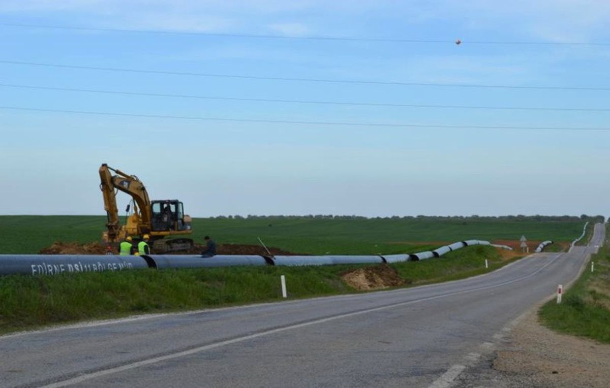 Edirne İçme Suyu Arıtma Tesisi İnşaatı Sürüyor