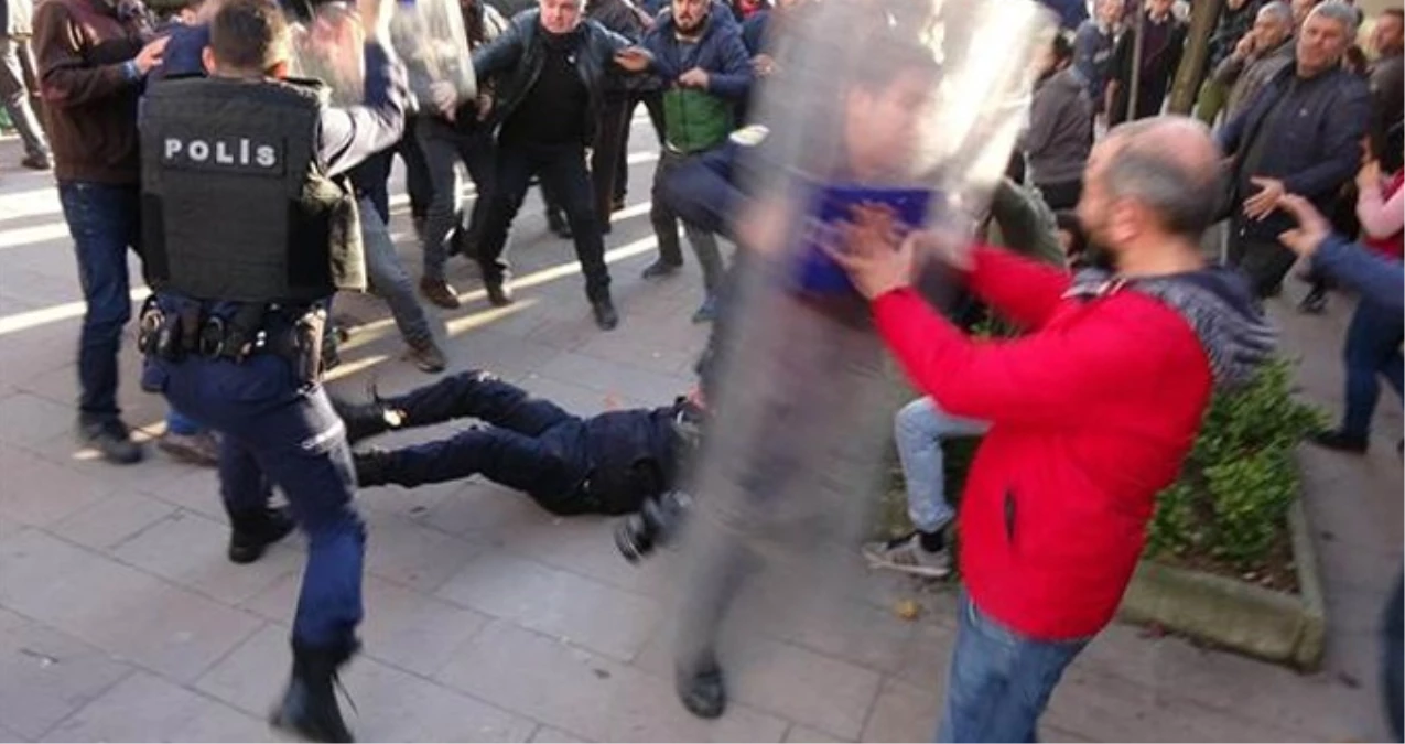 Hopa'da Cinsel İstismar Düzenlemesi Eylemine Müdahale
