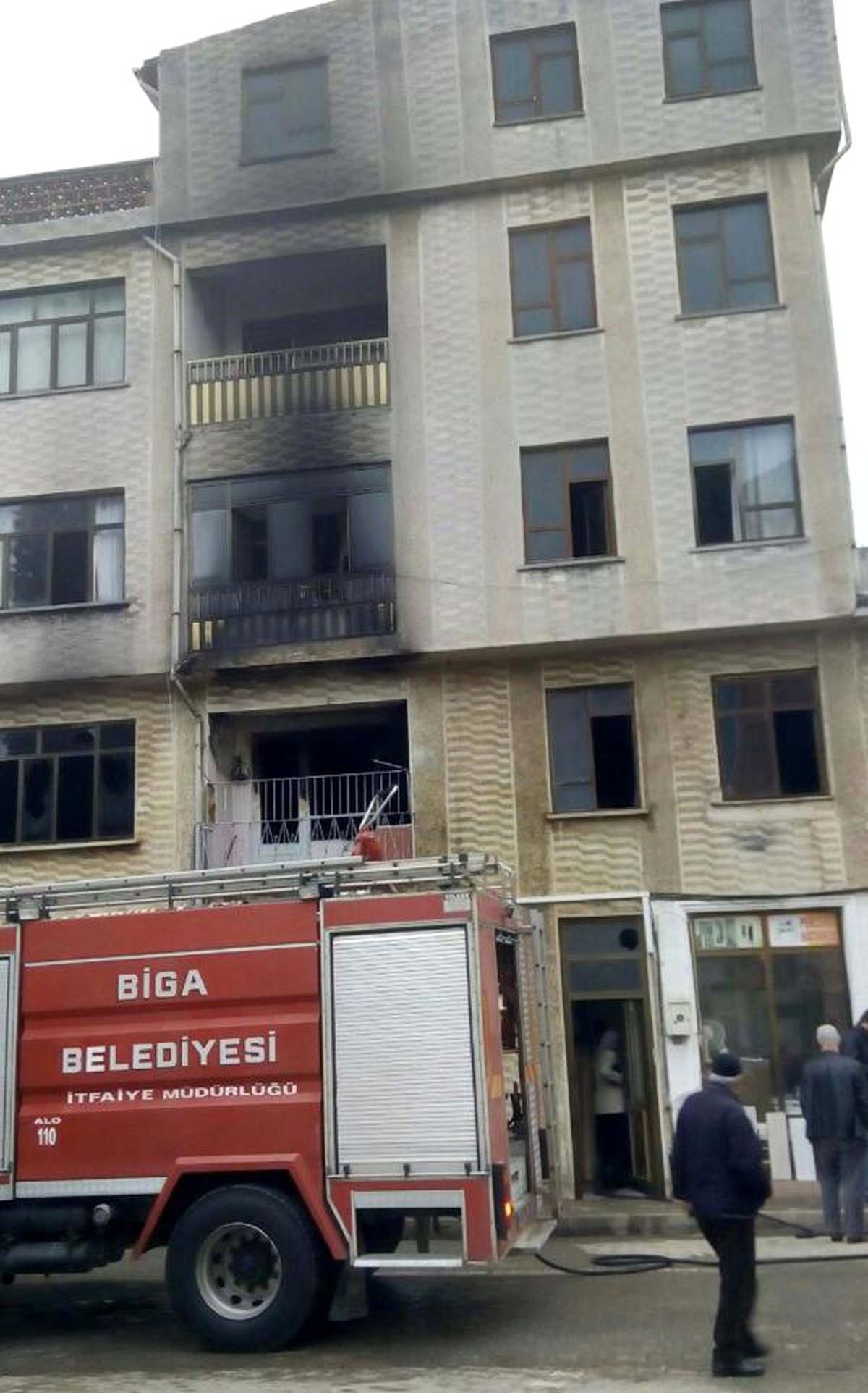 Sobadan Çıkan Yangın Korkuttu