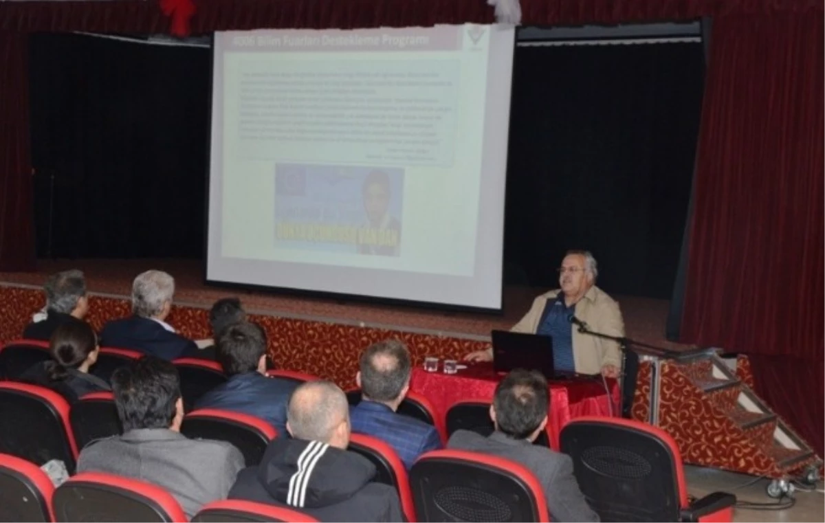 Tübitak Ulusal Destek Programları ve Ortaöğretim-Ortaokul Proje Yarışmaları Bilgilendirme...