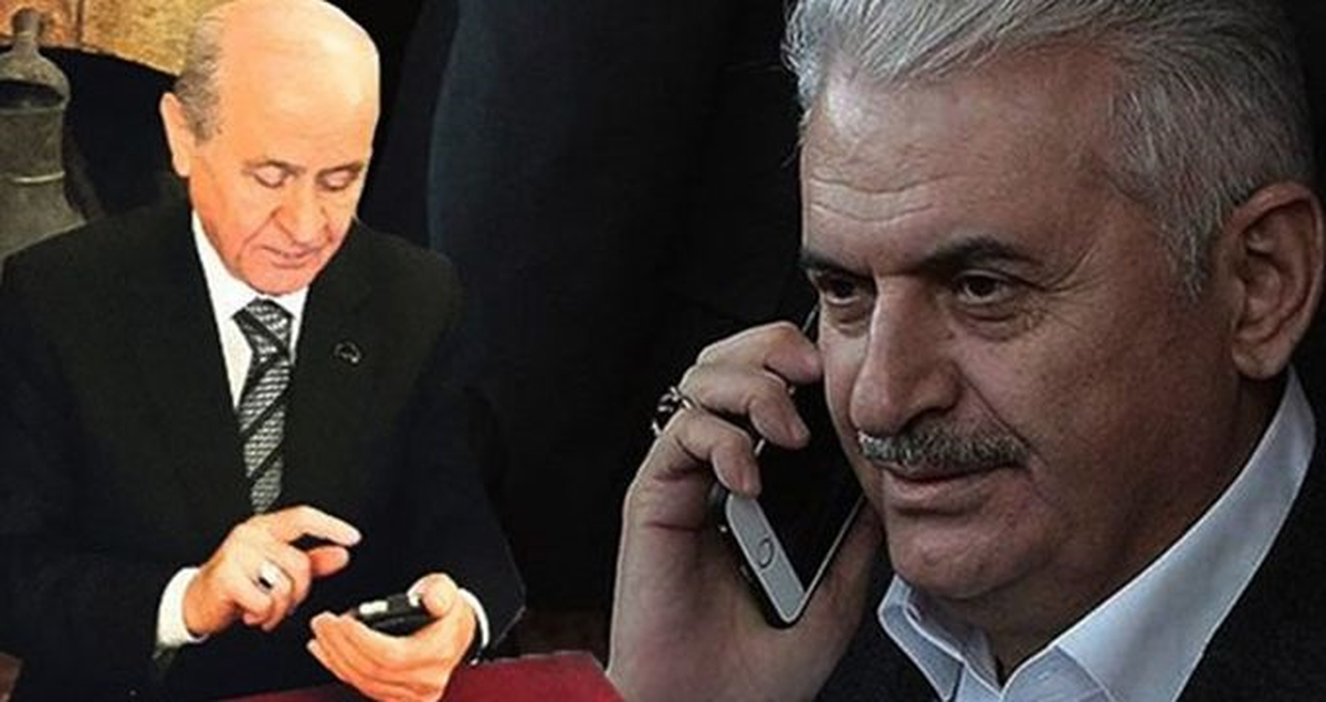 Başbakan Yıldırım ve MHP lideri Bahçeli'den Sürpriz Görüşme