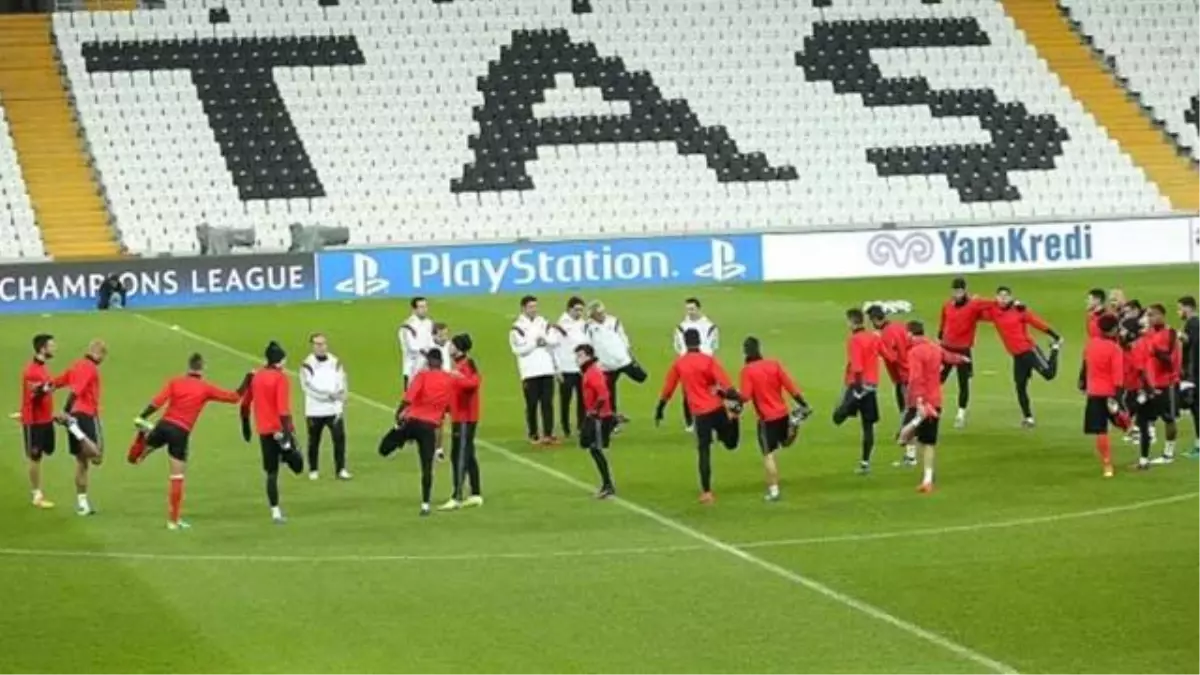 Benfica, Beşiktaş Maçının Hazırlıklarını Tamamladı