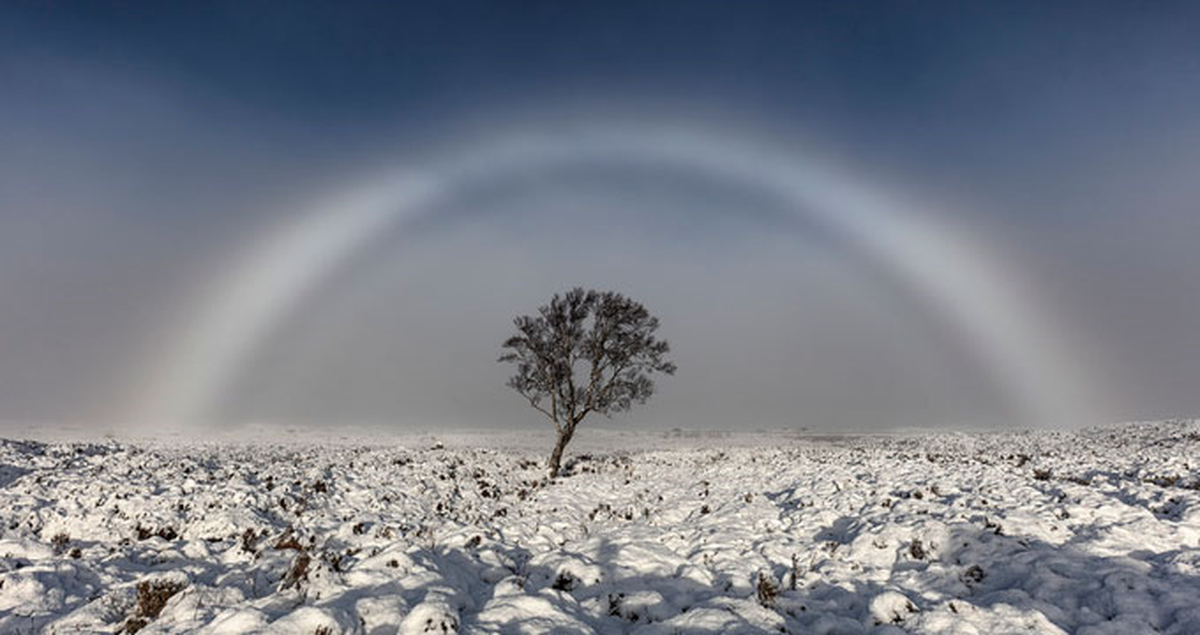 Beyaz Gökkuşağı İskoçya Semalarında Görüntülendi