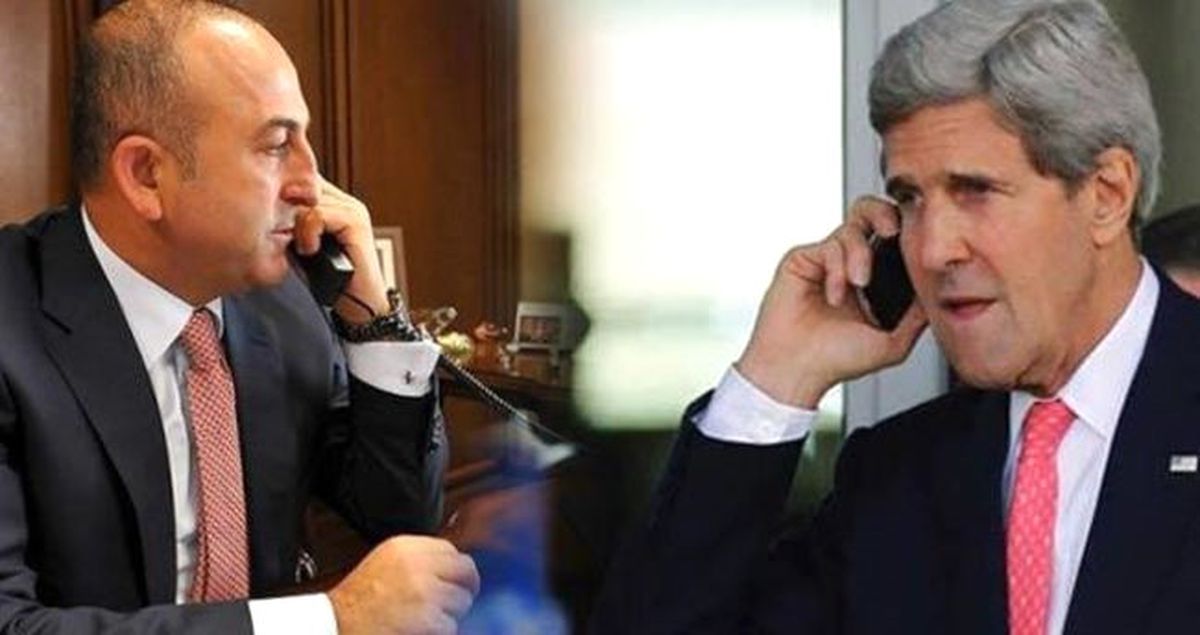 Çavuşoğlu, Kerry ile Telefonda Görüştü