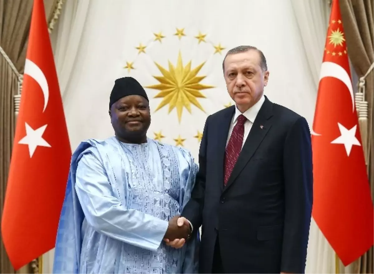 Dha Ankara - Cumhurbaşkanı Erdoğan\'a Sierra Leone Büyükelçisi\'nden Güven Mektubu