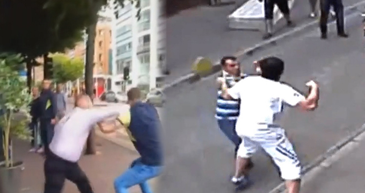 İrlandalı Güvenlik Görevlisi Saldırganları Tek Tek Yere Serdi