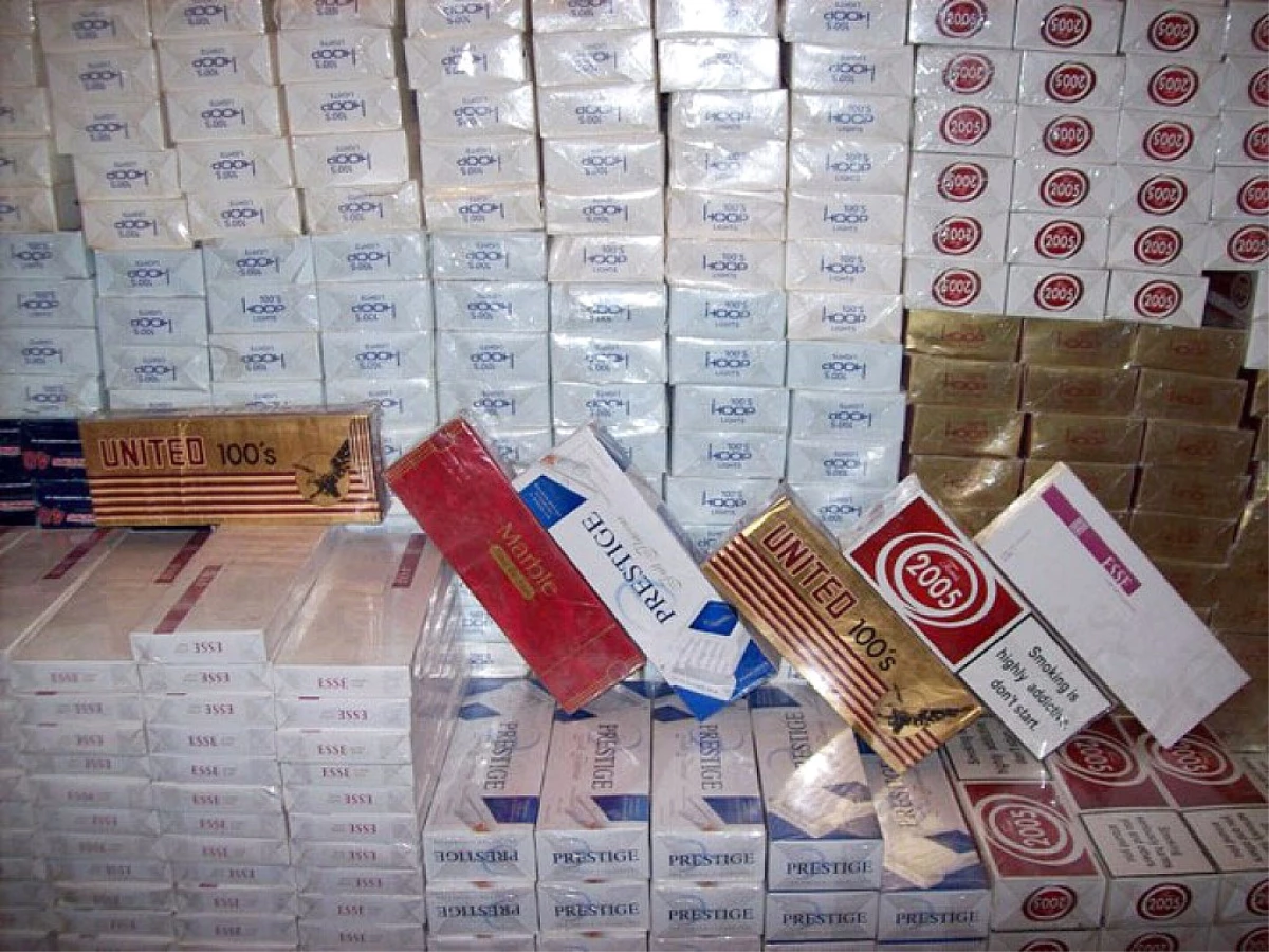 Kocaeli\'de 367 Bin Paket Kaçak Sigara Ele Geçirildi