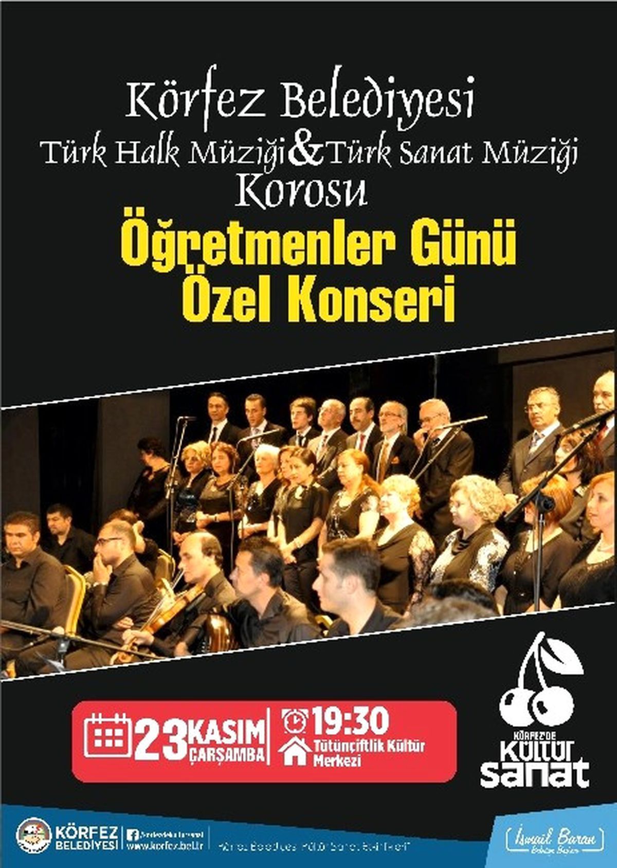 Körfez Belediyesi\'nden Öğretmenlere Özel Konser