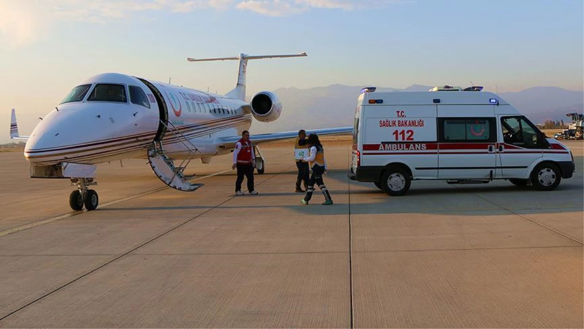 Parkinson Hastası Ambulans Uçakla Sevk Edildi
