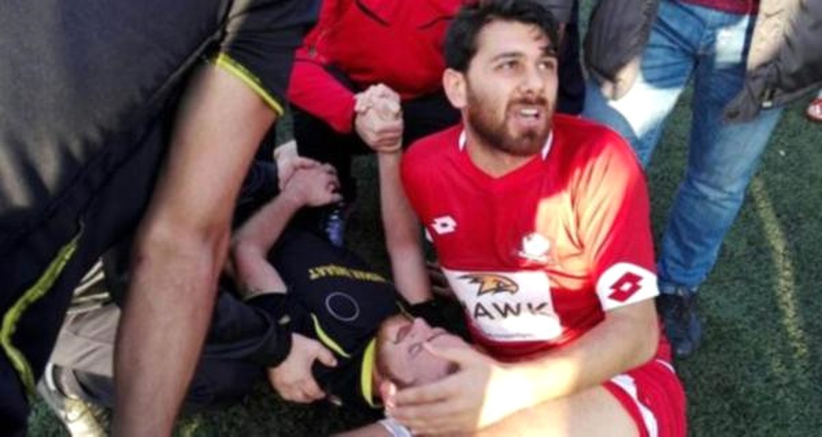 Zonguldak\'ta Amatör Lig Maçında Kavga