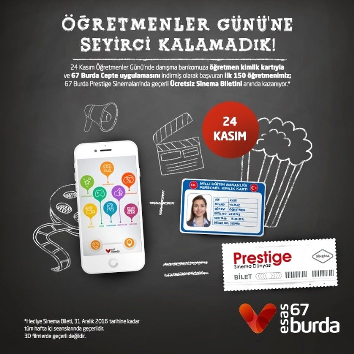 67 Burda Avm\'den Öğretmenler Günü Sürprizi