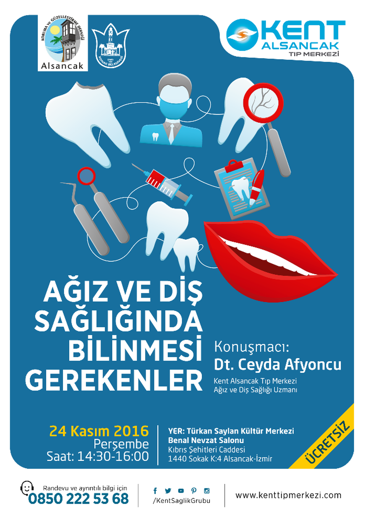 Ağız ve Diş Sağlığında Bilinmesi Gerekenler" Semineri