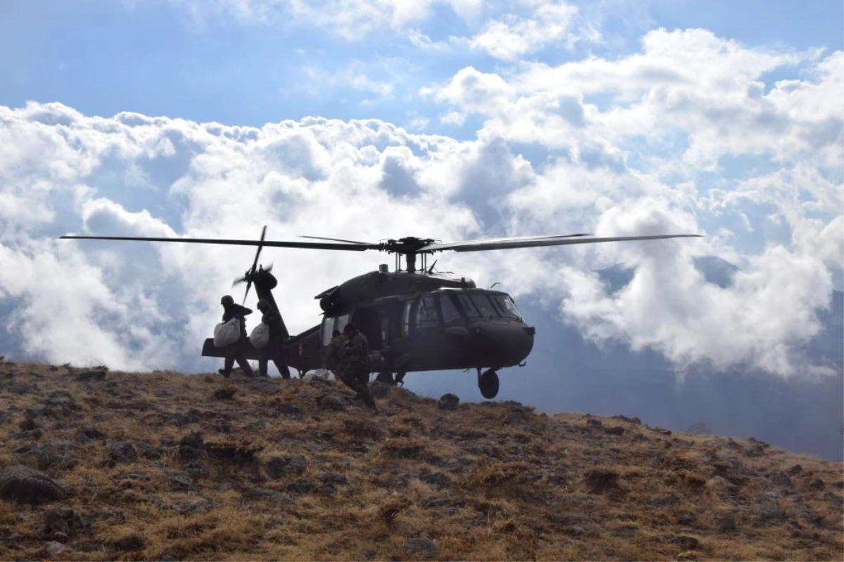 Bitlis Sehi Ormanları Bölgesinde PKK\'ya Dev Operasyon