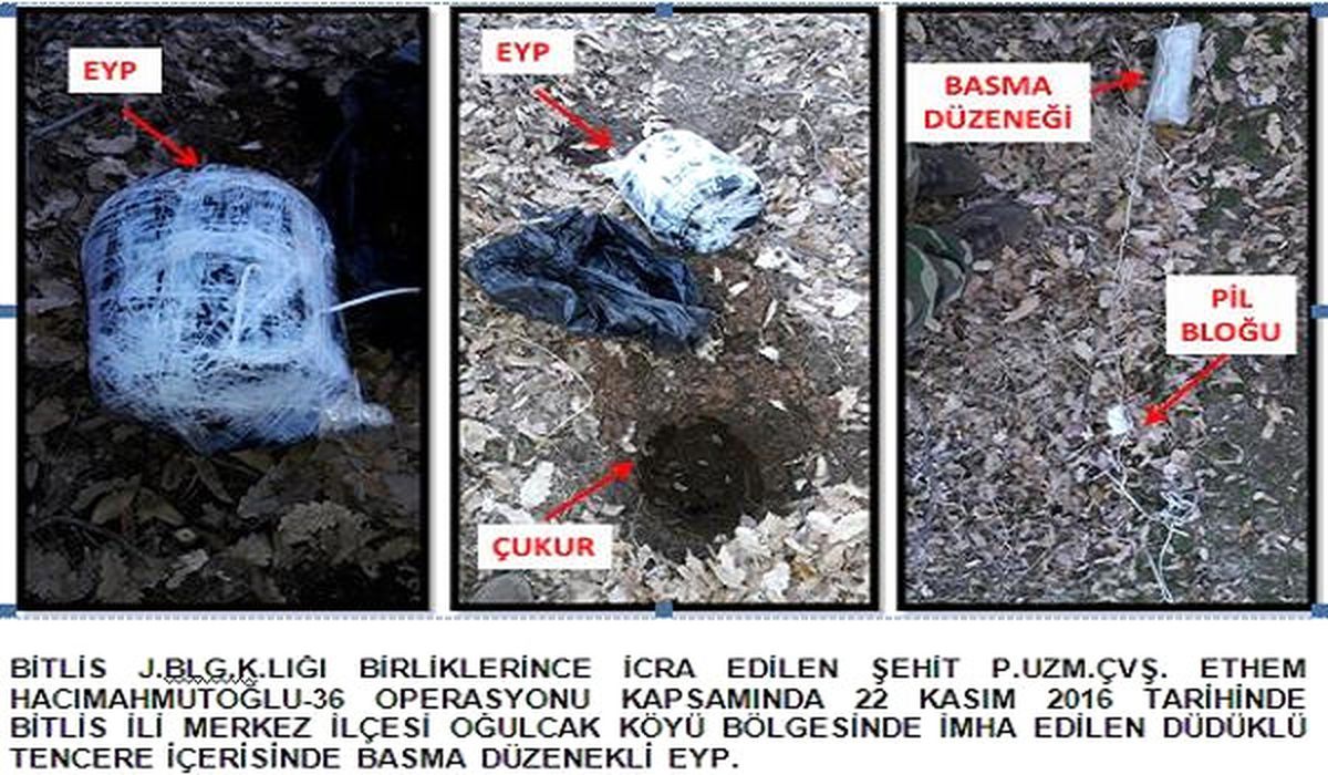 Bitlis\'te El Yapımı Patlayıcı İmha Edildi