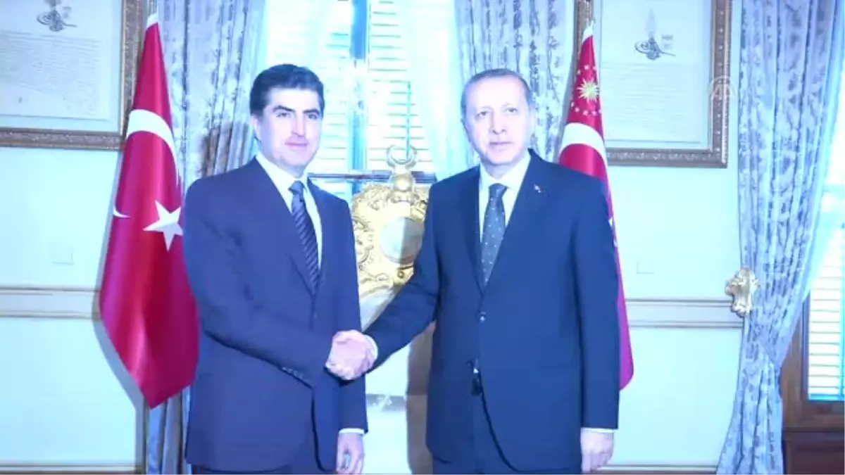 Cumhurbaşkanı Erdoğan, Ikby Başbakanı Neçirvan Barzani\'yi Kabul Etti