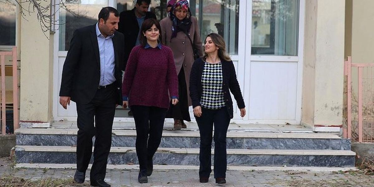 Demirtaş\'ı Cezaevinde Eşi Ziyaret Etti