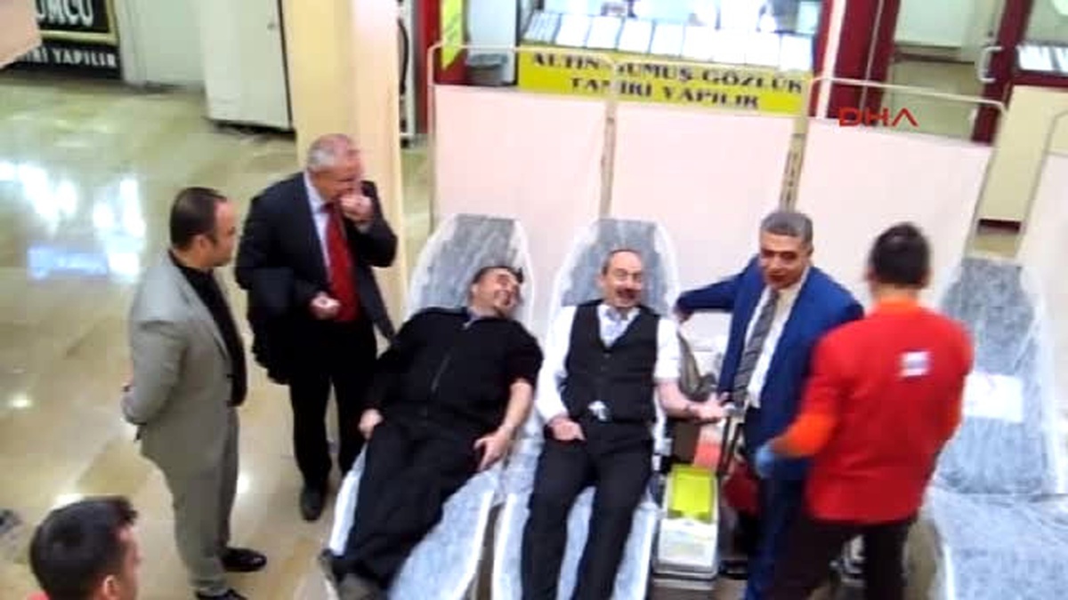 Kayseri Kuyumcu ve Sarraflar Kanlarını Bağışladı