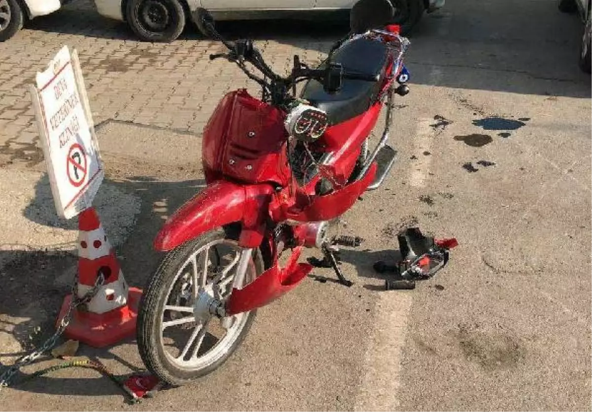 Motosiklet ile Çarpışan Bisikletli Öldü