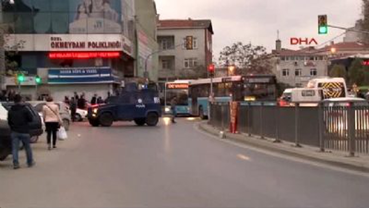 Okmeydanı\'nda Şüpheli Paket Alarmı