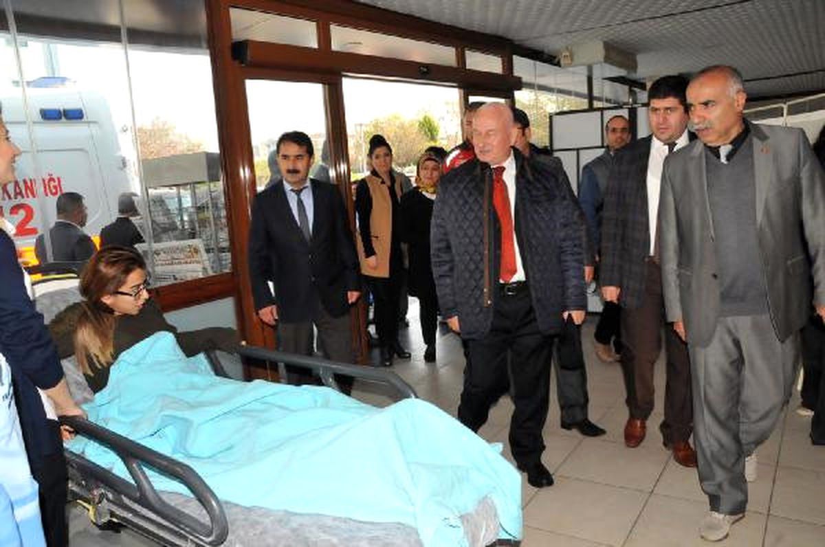 Yalova Devlet Hastanesi\'nde Yangın Tatbikatı