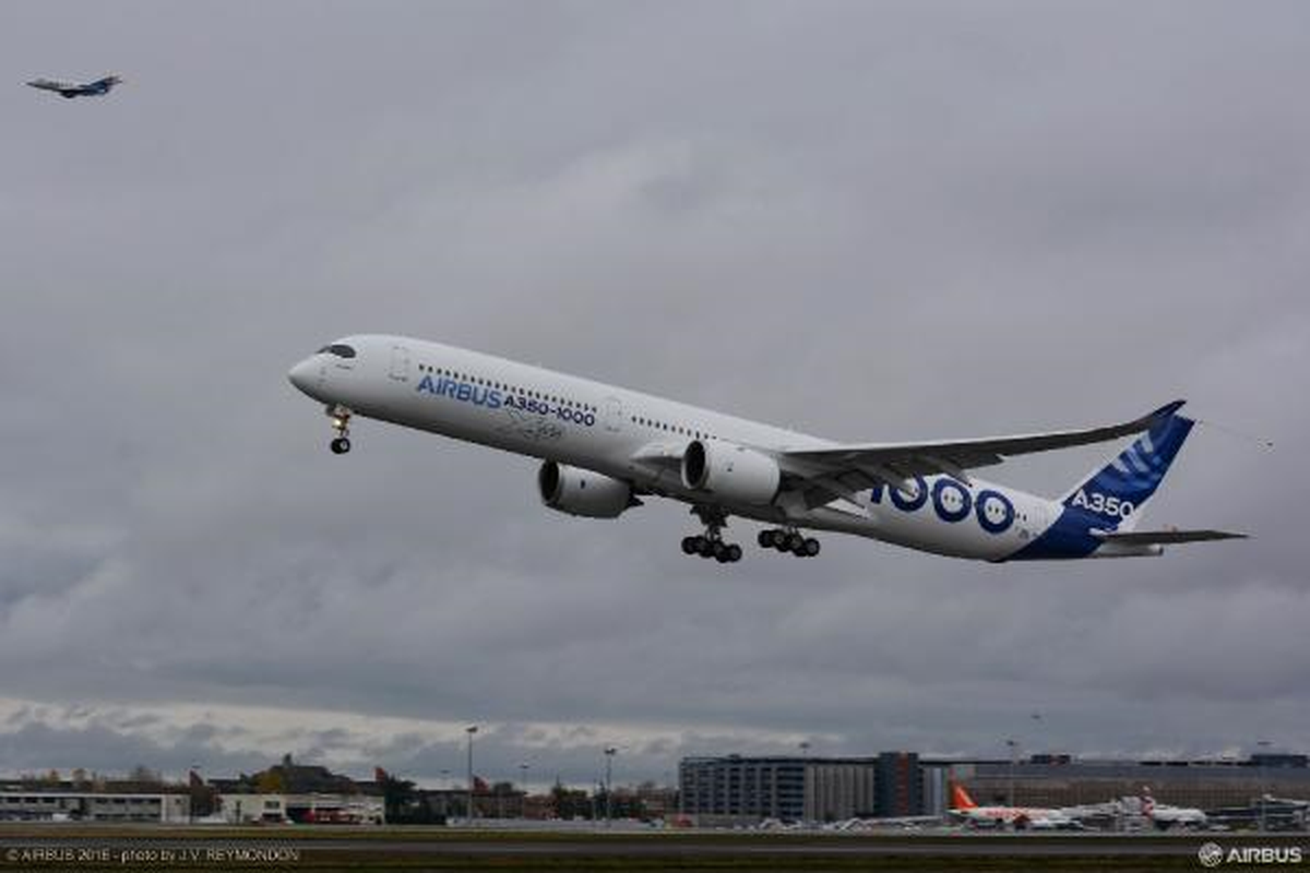 A350-1000 İlk Uçuşu İçin Havalandı