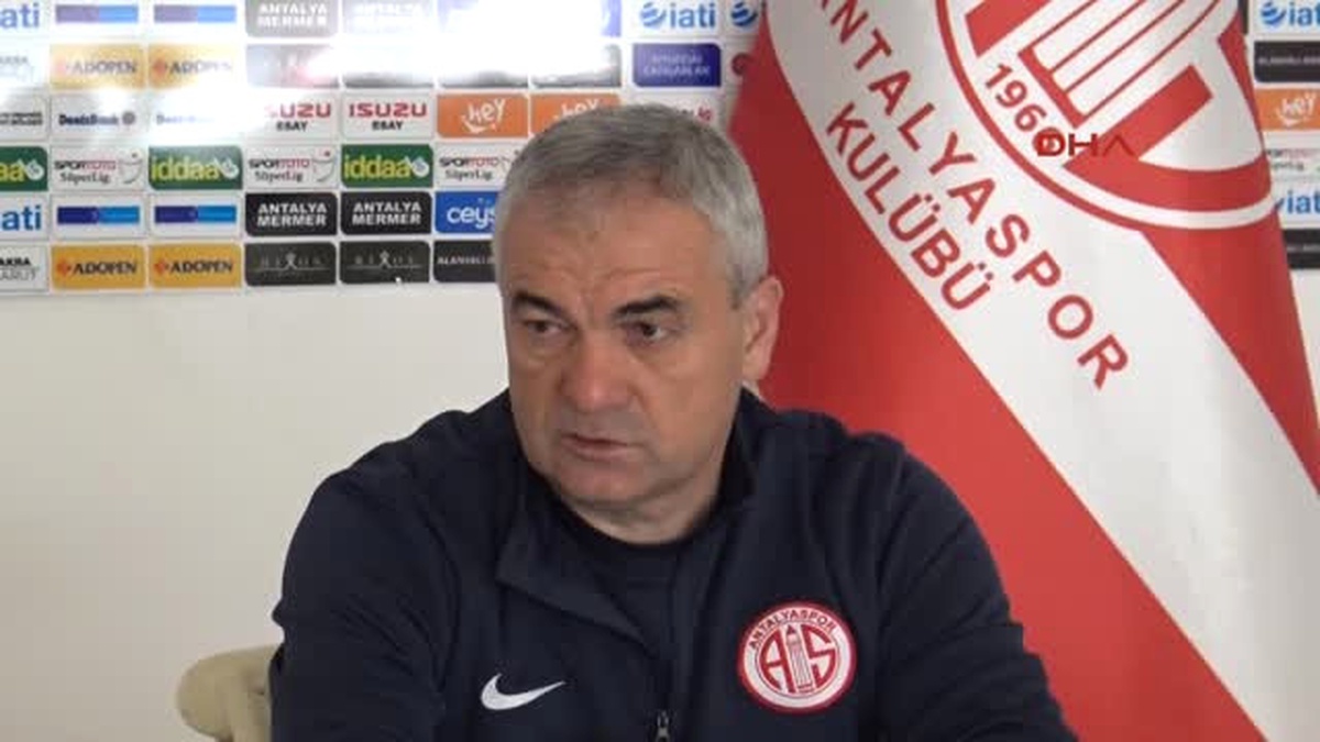 Antalyaspor Teknik Direktörü Çalımbay Ayağımızı Yere Basmalıyız