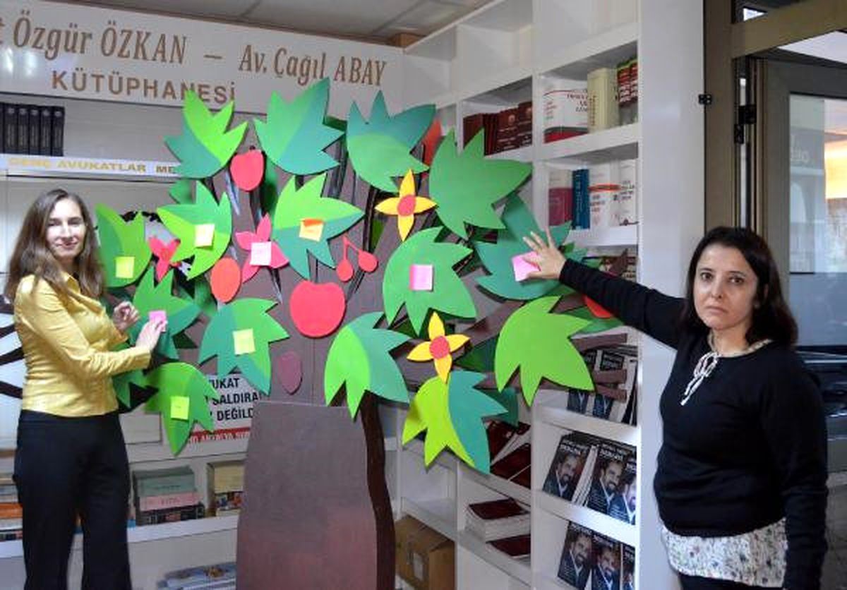 Avukatlar Cinsel Eşitsizliğe Dikkat Çekmek İçin Ağaç Maketi Dikti
