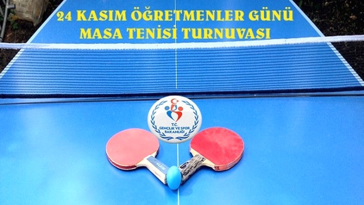 Aydın\'da Öğretmenler İçin Masa Tenisi Turnuvası Düzenlenecek