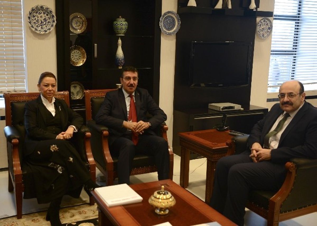 Bakan Tüfenkci, YÖK Başkanı Saraç\'la Görüştü