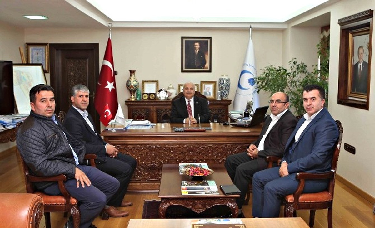 Başkan Bozan ve Rektör Gönüllü Bir Araya Geldi