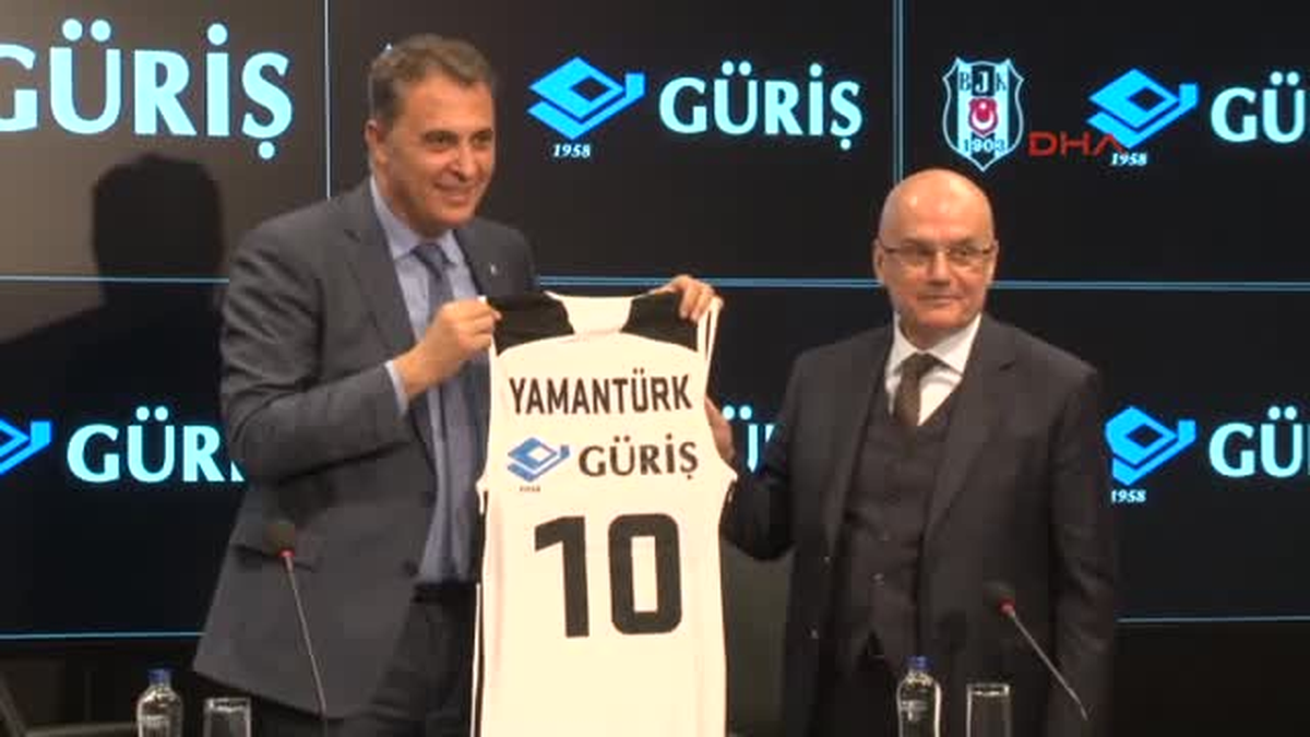 Beşiktaş Sompo Japan\'ın Sırt Sponsoru Güriş Oldu