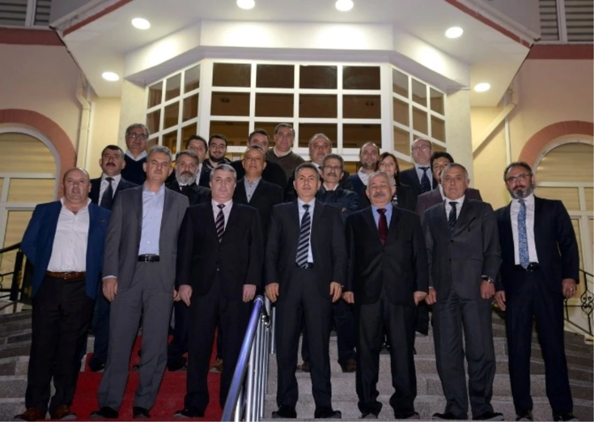 Bilecik Valisi Elban Seramik Sektörü Temsilcileriyle Bir Araya Geldi